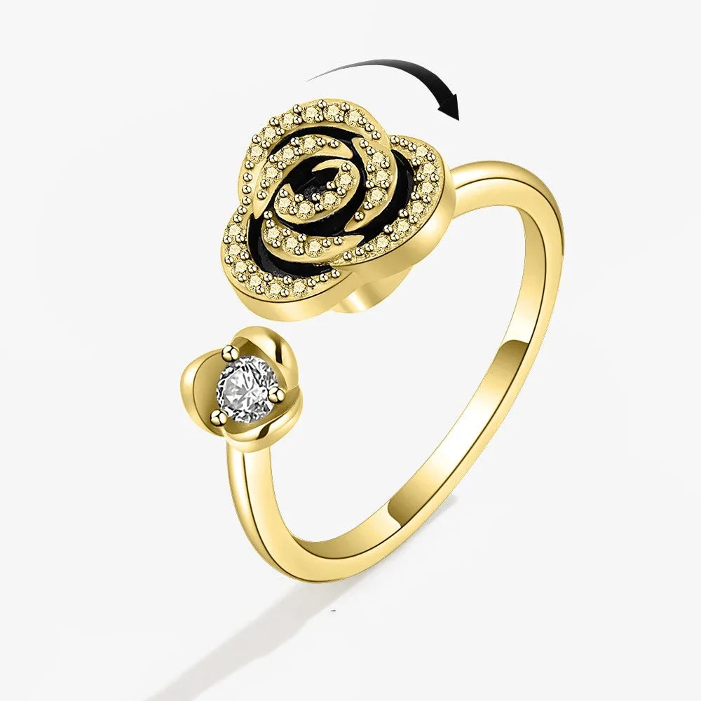 Fidget Spinner Ring Anxiety for Women Anti Stress