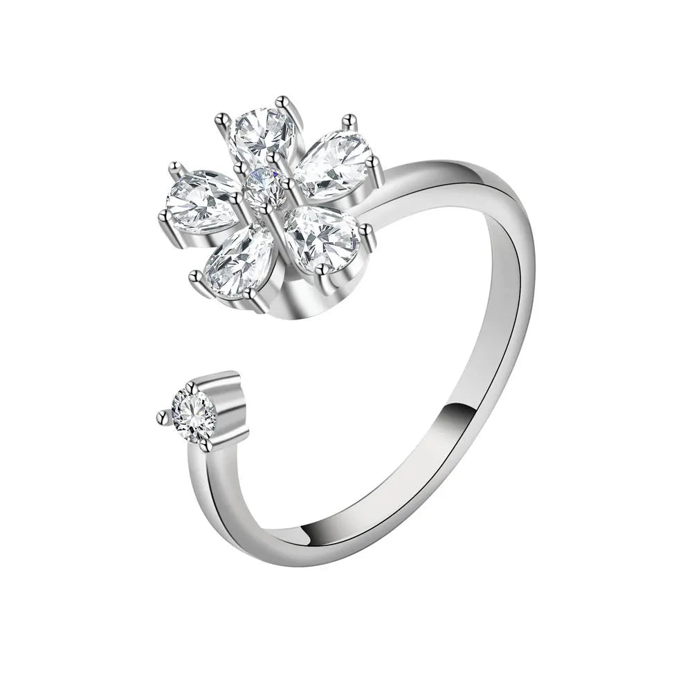 Fidget Spinner Ring Anxiety for Women Anti Stress