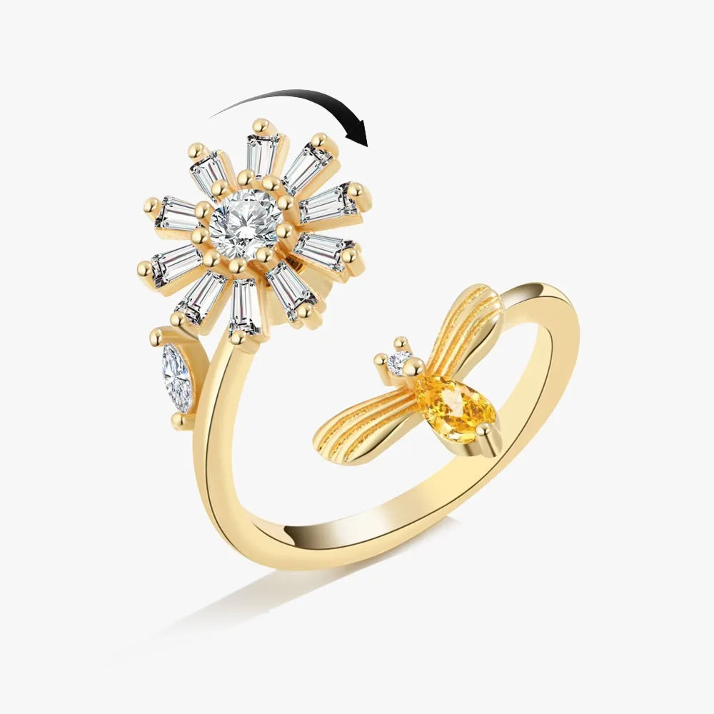Fidget Spinner Ring Anxiety for Women Anti Stress