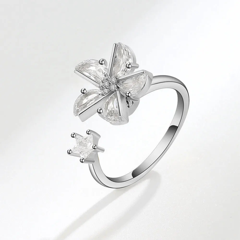 Fidget Spinner Ring Anxiety for Women Anti Stress