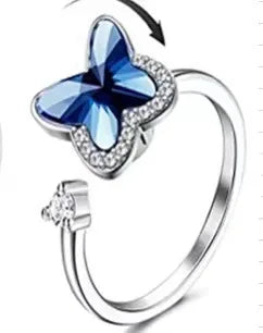 Fidget Spinner Ring Anxiety for Women Anti Stress