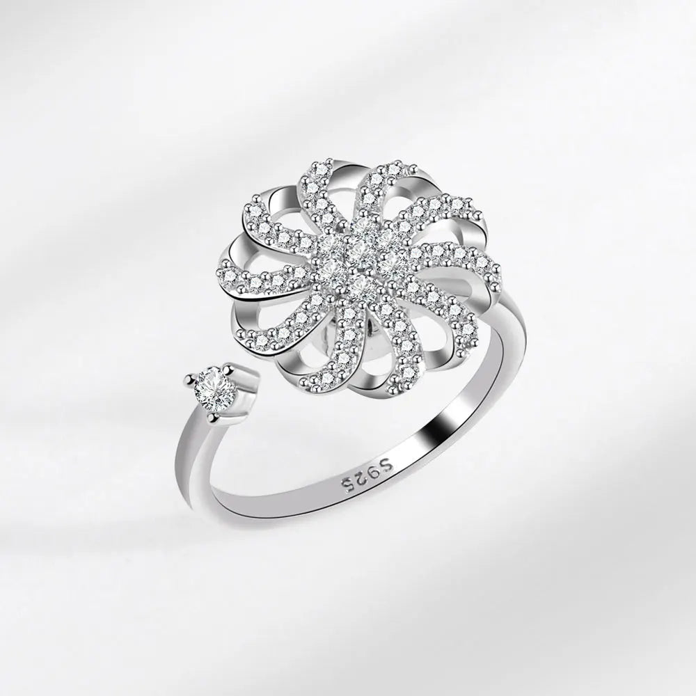 Fidget Spinner Ring Anxiety for Women Anti Stress