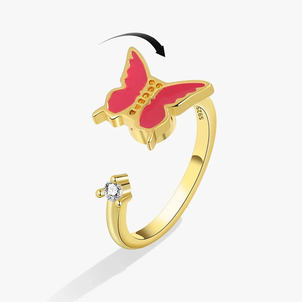 Fidget Spinner Ring Anxiety for Women Anti Stress