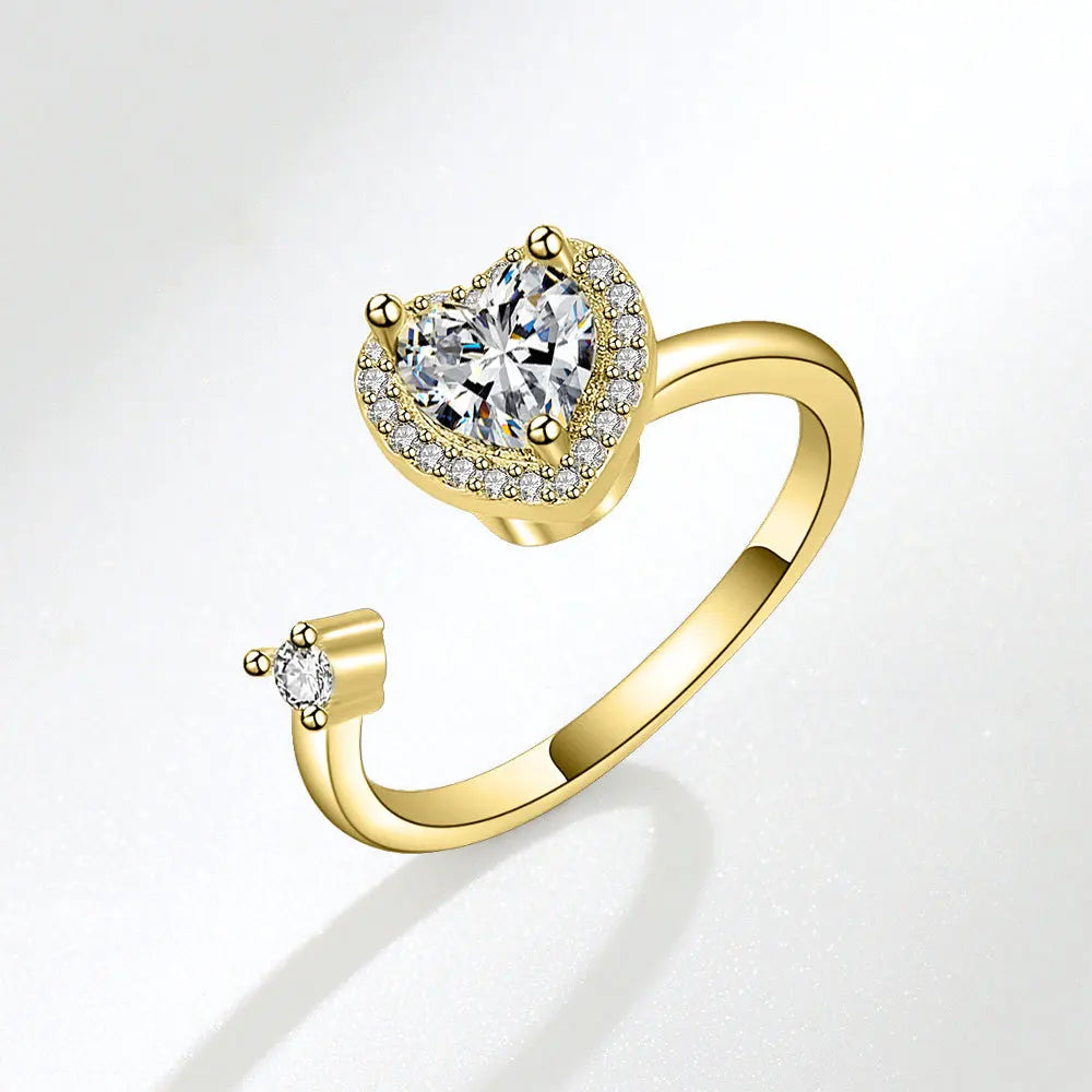 Fidget Spinner Ring Anxiety for Women Anti Stress