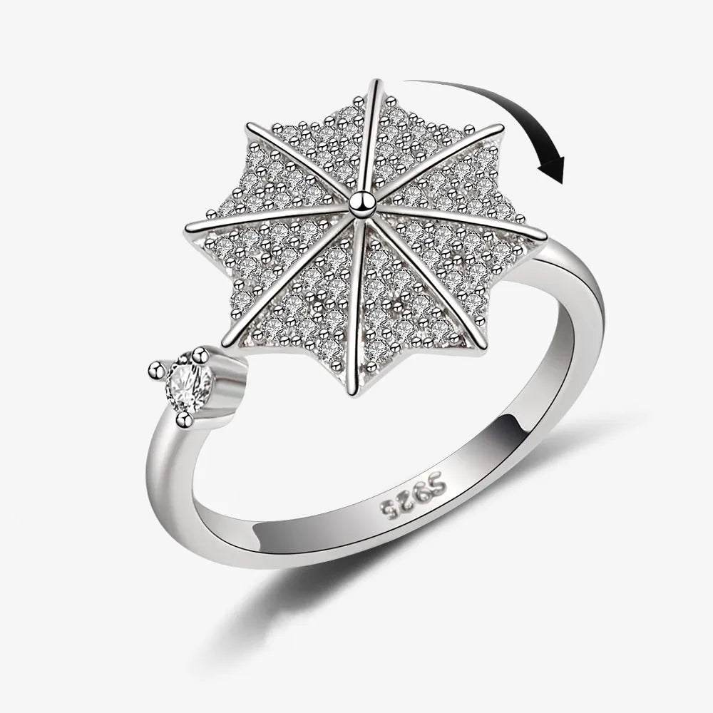 Fidget Spinner Ring Anxiety for Women Anti Stress