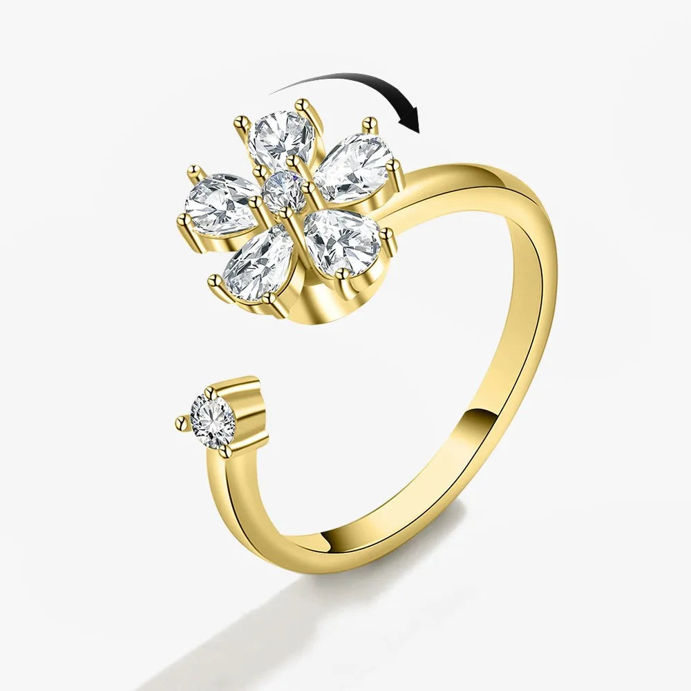 Fidget Spinner Ring Anxiety for Women Anti Stress