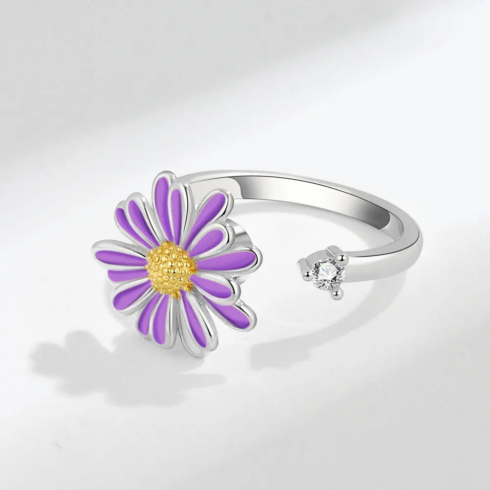 Fidget Spinner Ring Anxiety for Women Anti Stress