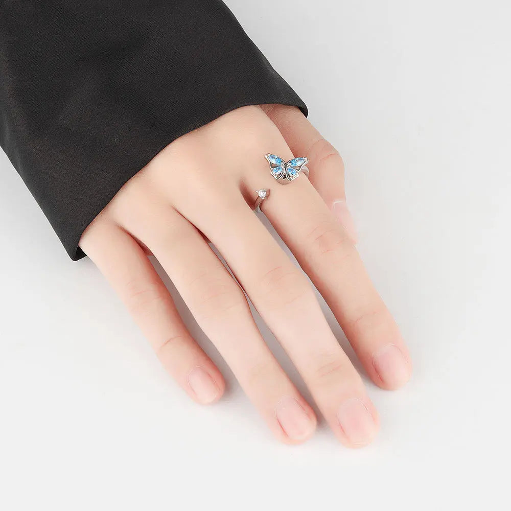 Fidget Spinner Ring Anxiety for Women Anti Stress