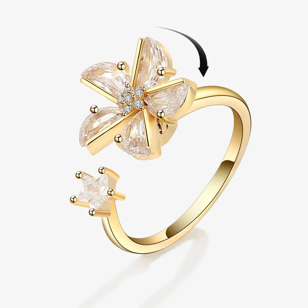 Fidget Spinner Ring Anxiety for Women Anti Stress