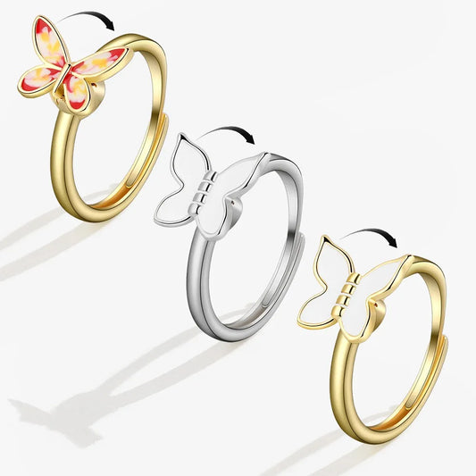 Fidget Spinner Ring Anxiety for Women Anti Stress